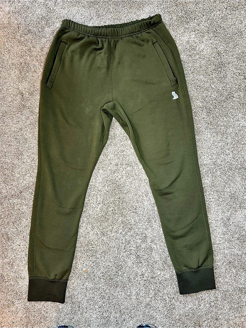 OVO Olive Jogger Pants Size Large NWT